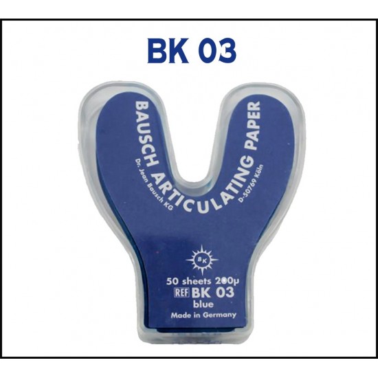 Articulating Paper Horseshoe 200 Microns With Dispenser BK 03 BAUSCH Articulating Papers Rs.1,546.77