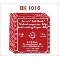Articulating Paper 40 Microns Refill Box BK 1016