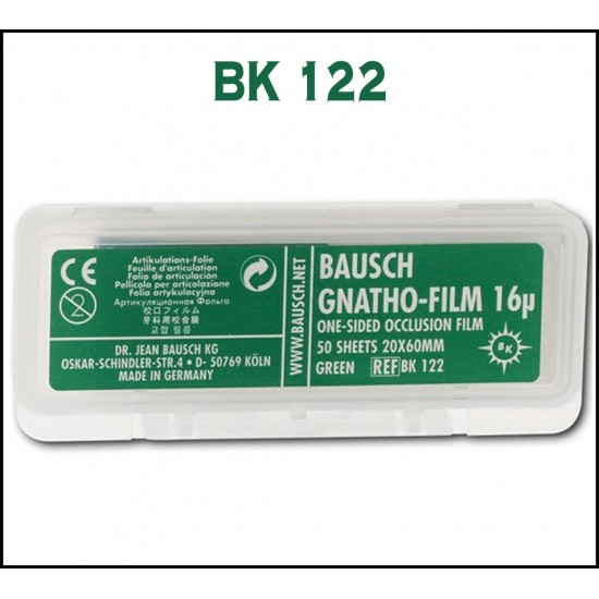 Gnatho Film 16 Micron One Sided Wide BK 122 BAUSCH Articulating Papers Rs.442.37