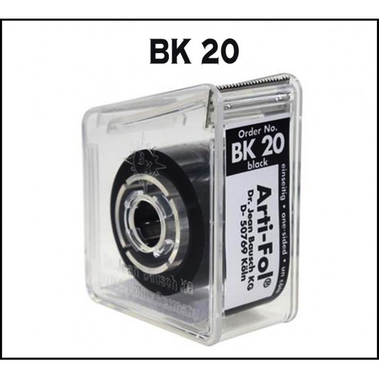 Arti-Fol Plastic With Dispenser 8 Micron BK 20 Arti-Fol Plastic With Dispenser 8 Micron BK 20 BAUSCH Articulating Papers Rs.1,447.62