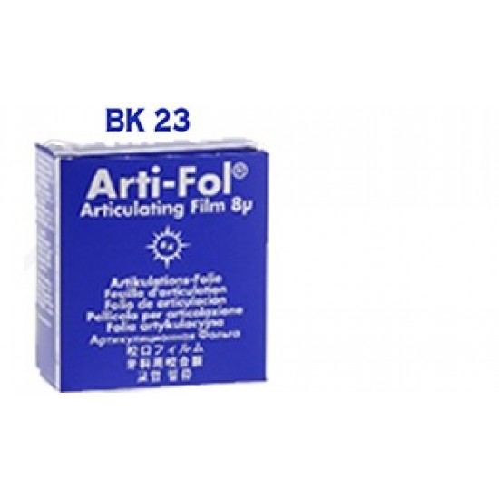 Arti-Fol Plastic With Dispenser 8 Micron BK 23 BAUSCH Articulating Papers Rs.1,215.25