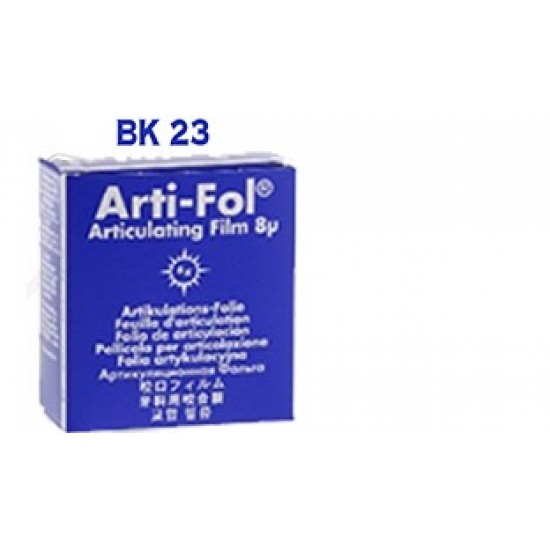 Arti-Fol Plastic With Dispenser 8 Micron BK 23 BAUSCH Articulating Papers Rs.1,447.62