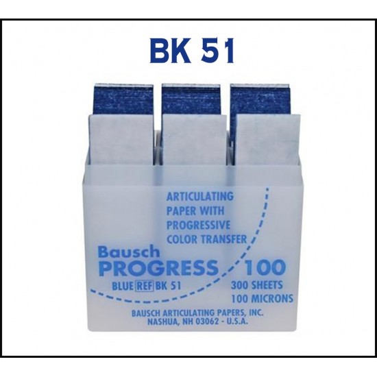 Articulating Paper 100 Microns With Dispenser BK 51 BAUSCH Articulating Papers Rs.1,718.64