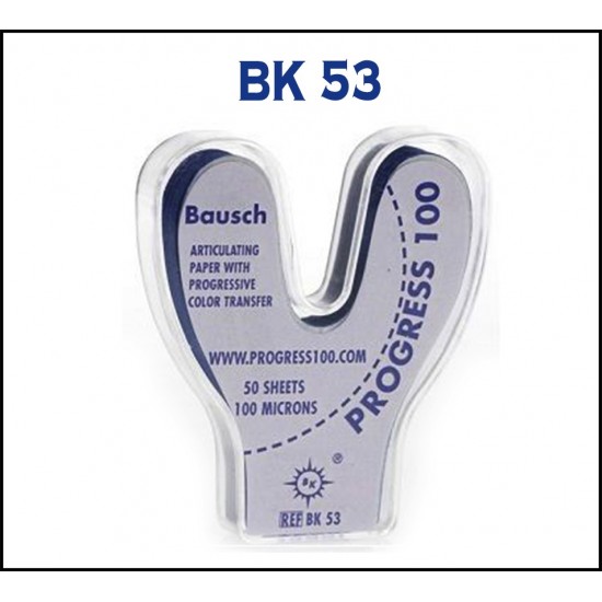 Articulating Paper Horseshoe 100 Microns BK 53 BAUSCH Articulating Papers Rs.1,566.10