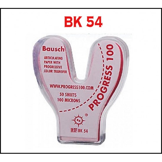 Articulating Paper Horseshoe 100 Microns BK 54 BAUSCH Articulating Papers Rs.1,566.10