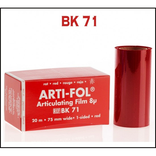 Arti-Fol Plastic in Cardboard Box 8 Micron BK 71 Arti-Fol Plastic in Cardboard Box 8 Micron BK 71 BAUSCH Articulating Papers Rs.3,088.60