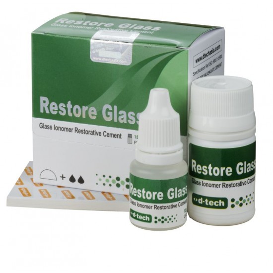 RESTORE GLASS - Restorative Cement RESTORE GLASS - Restorative Cement D-Tech Cements Rs.379.46