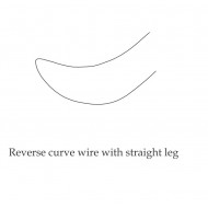 Reverse Curve Niti Rectangular Wires