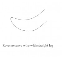 Reverse Curve Niti Rectangular Wires