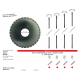 Plaster Cut Discs 0.30mm 1575202 DFS Plastercut Rs.3,946.42