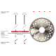 Plaster Cut Discs 0.35mm 1585232 DFS Plastercut Rs.5,491.07