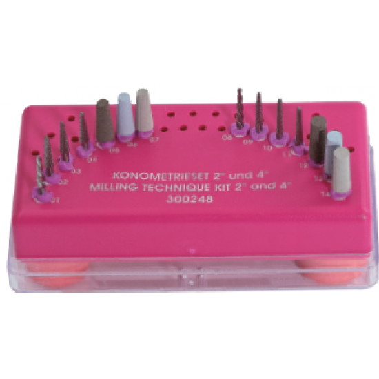 Milling Technique Kit 2 and 4 Degree 300248 Milling Technique Kit 2 and 4 Degree 300248 DFS Lab Instruments Rs.13,709.82