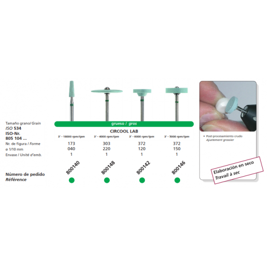 Zirconia Instrument - CIRCOOL LAB 800142 DFS Zirconia Tools Rs.2,691.96