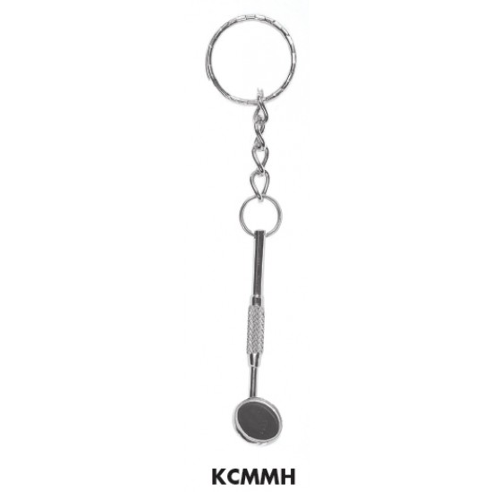 Mouth Mirror With Handle Key Chain KCMMH Mouth Mirror With Handle Key Chain KCMMH GDC Instrumental Accessories Rs.294.64