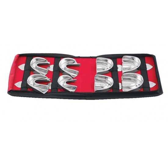 Impression Trays Dentulous Non Perforated Set of 8 IMPTDNP8 GDC Impression Trays Rs.3,428.57