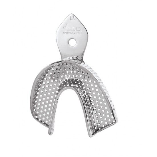 Impression Trays Dentulous Perforated ITRLDPUL GDC Impression Trays Rs.428.57
