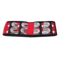Impression Trays Dentulous Perforated Set of 8 in Pouch IMPTDP8