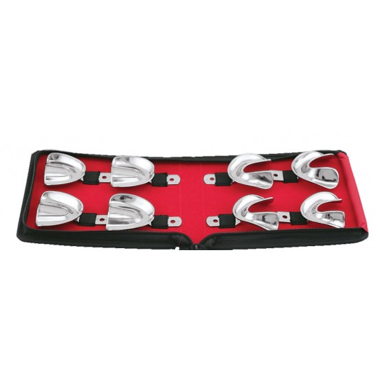 Impression Trays Edentulous Non Perforated Set of 8 IMPTEDNP8 GDC Impression Trays Rs.3,428.57