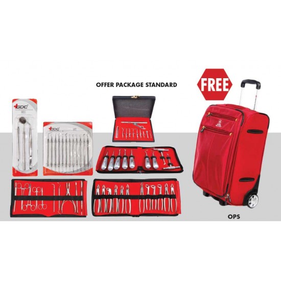 Offer Package Standard Set with Trolley OPS GDC Instrument Kits Rs.33,805.35