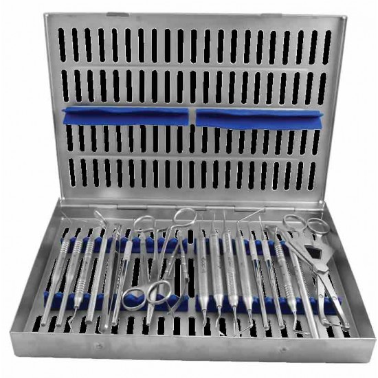 Basic Implant Sugery Kit With Cassette IMPBSWC19 GDC Instrument Kits Rs.29,276.78