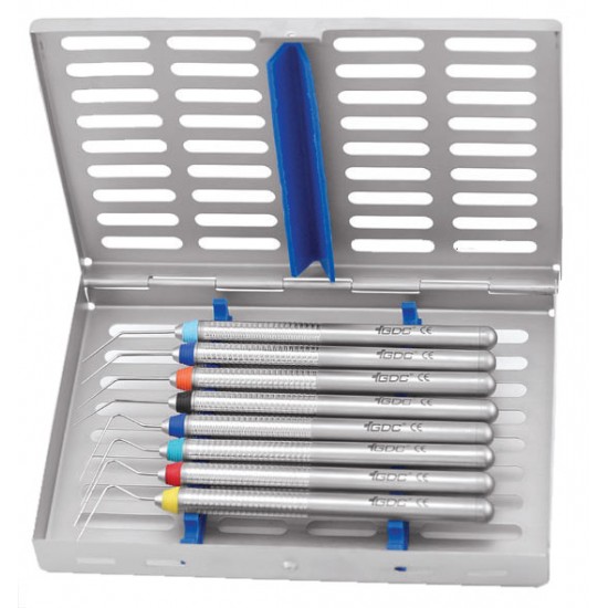 Root Canal Pluggers Color Coded With Cassette RCPCCWC8 GDC Instrument Kits Rs.17,544.64