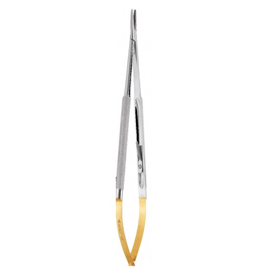 Micro Castroviejo TC Straight Needle Holder 18cm NH5024R GDC Needle Holders Rs.6,964.28