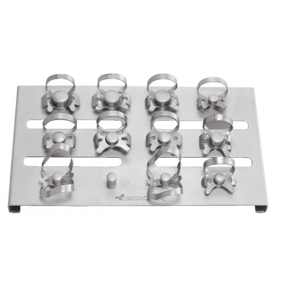 Rubber Dam Clamp Set of 11 RDCOB11 GDC Rubber Dam Frame, Clamp, Forcep and Punch Rs.7,700.89