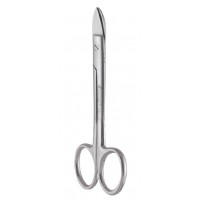 Crown and Band Curved Scissor SCGC