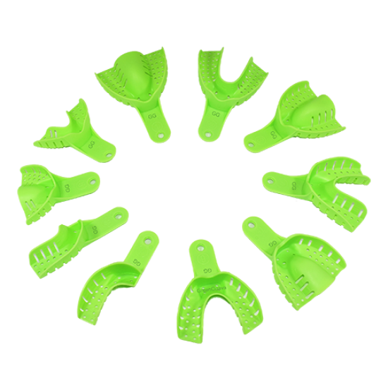 Impression Trays ABS - Assorted Green Guava Impression Trays Rs.218.40