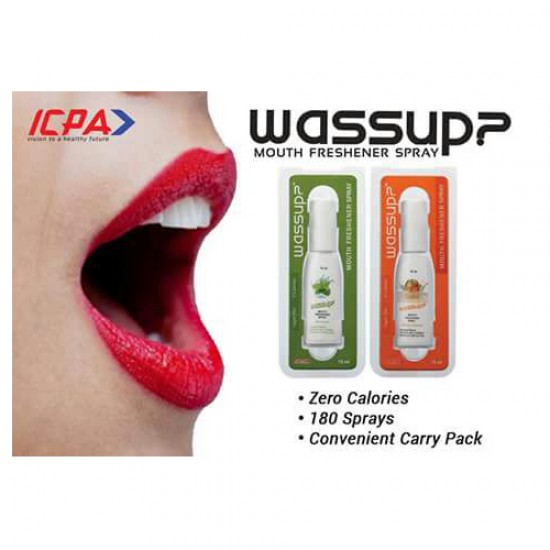 Wassup Mouth Freshner Spray Wassup Mouth Freshner Spray ICPA Oral Hygiene Rs.52.34