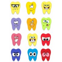 Assorted Pack of 3 Dental Key Chains