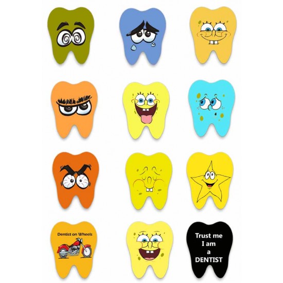 Assorted Pack of 3 Dental Key Chains Zahnsply Dental Key Chains Rs.89.28
