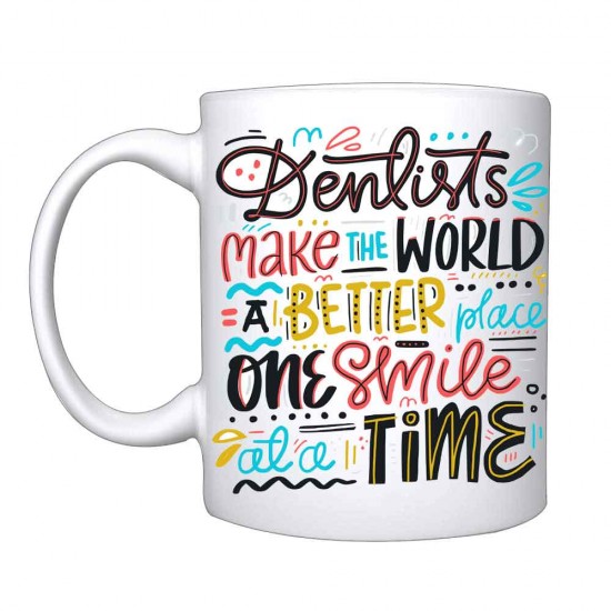 Dentist World Coffee Mug Zahnsply Dental Coffee Mugs Rs.178.57
