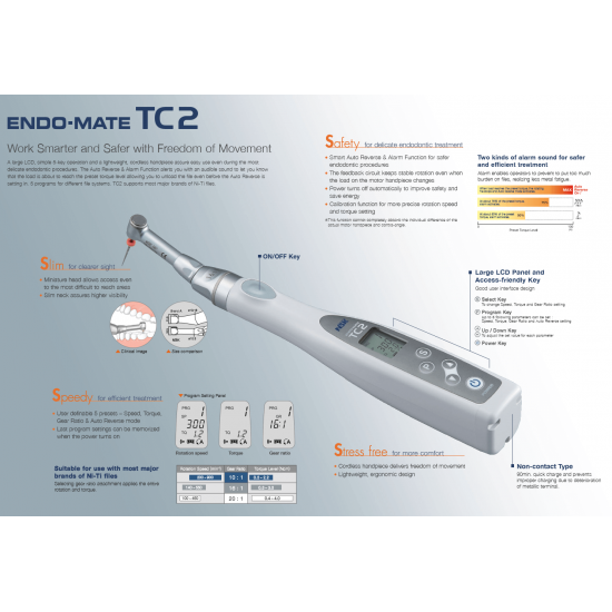 Endo-Mate TC2 Endomotor NSK Endo Motors Rs.52,762.50