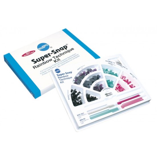 Super-Snap Rainbow Technique Mini Kit SHOFU Polishing Kits Rs.1,285.71