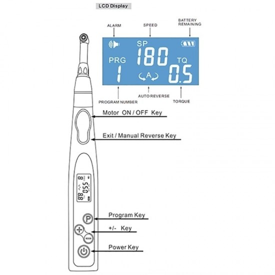 Combo Endopro Endomotor and Wal-Flex Rotary Files 2 Pk WALDENT Rotary Files Rs.16,100.89