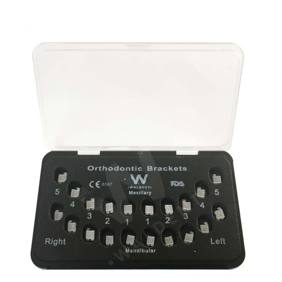 Combo Metal and Ceramic Bracket Kit Combo Metal and Ceramic Bracket Kit WALDENT Dental Instruments Rs.6,696.42