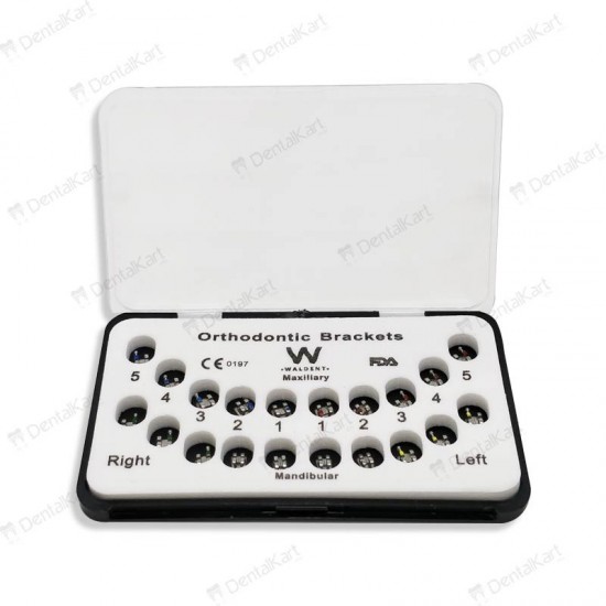 Metal Bracket Kit MBT Metal Bracket Kit MBT WALDENT Dental Instruments Rs.714.28