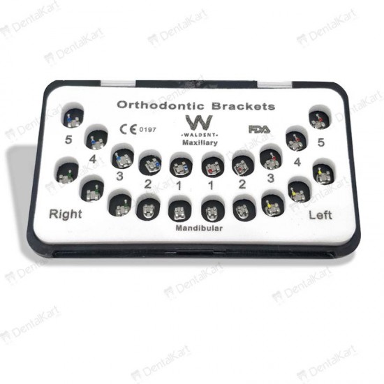 Metal Bracket Kit MBT Metal Bracket Kit MBT WALDENT Dental Instruments Rs.714.28
