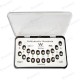 Combo Metal and Ceramic Bracket Kit Combo Metal and Ceramic Bracket Kit WALDENT Dental Instruments Rs.6,696.42