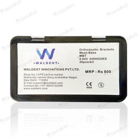 Metal Bracket Kit MBT Metal Bracket Kit MBT WALDENT Dental Instruments Rs.714.28