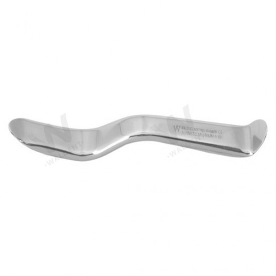 thumbnail image 2 of HTI Minnesota Cheek Retractor – Stainless Steel Dental Surgical Instrument (University Of Minnesota Style) 2 of 3