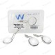 Mouth Mirror Tops Rhodium Coated Mouth Mirror Tops Rhodium Coated WALDENT Dental Instruments Rs.250.00