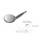 Mouth Mirror Tops Rhodium Coated Mouth Mirror Tops Rhodium Coated WALDENT Dental Instruments Rs.250.00