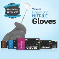 Nitrile Examination Gloves - Black