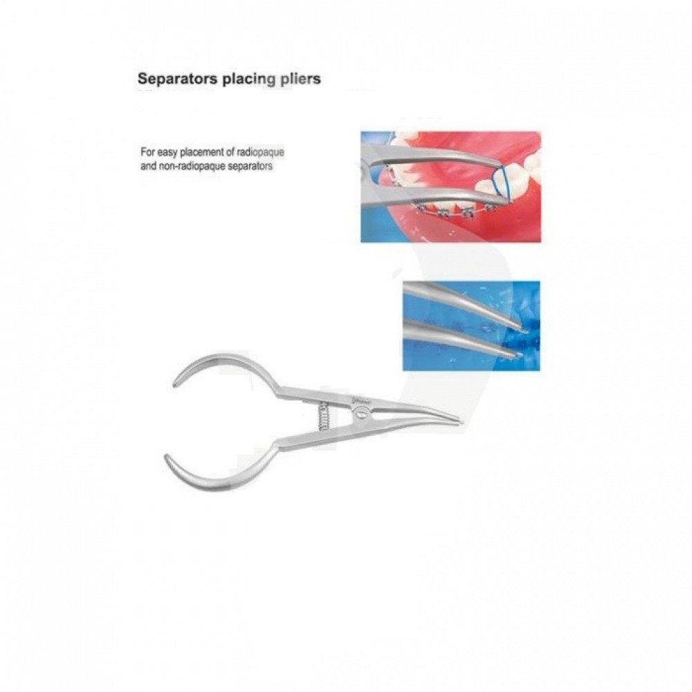Buy Orthodontic Elastic Separating Plier WALDENT Online at