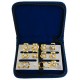 Rubber Dam Clamps Kit Titanium Gold WALDENT Dental Instruments Rs.8,035.71