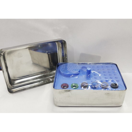 Endo Box Stainless Steel Autoclavable Large Zahnsply Disinfectant Rs.928.57