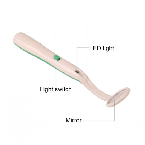Octa Plastic LED Illumination Mouth Mirror Octa Plastic LED Illumination Mouth Mirror Zahnsply Dental Instruments Rs.362.50