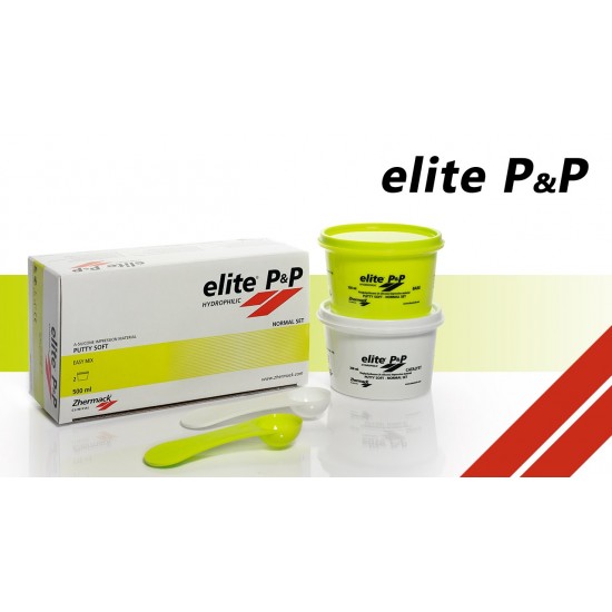 Elite P-P Putty - Light Normal Zhermack Impression Material Rs.2,004.23